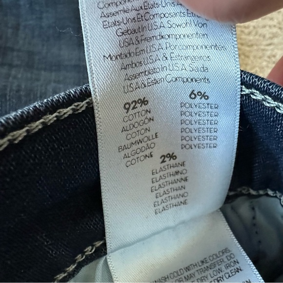 Mother The Swooner Ankle Jeans‎ Size 26 Blue High Rise Skinny in Squeeze Play - Picture 4 of 9